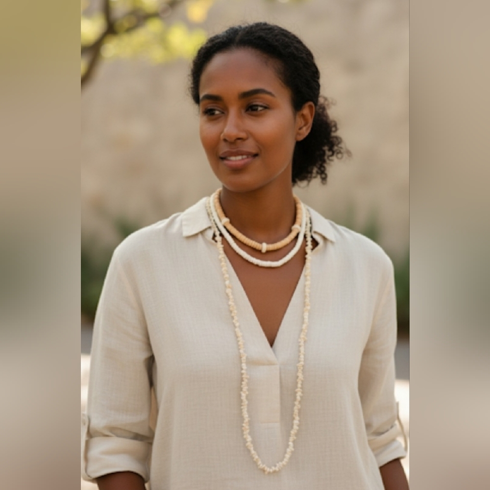 Various Beaded Necklace Bundle - image 1